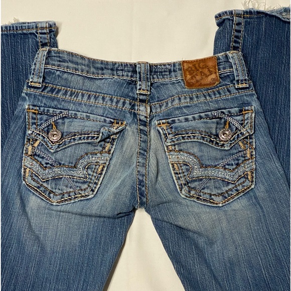 BIG STAR “sweet” ultra low rise BOOTCUT JEANS - Picture 4 of 7